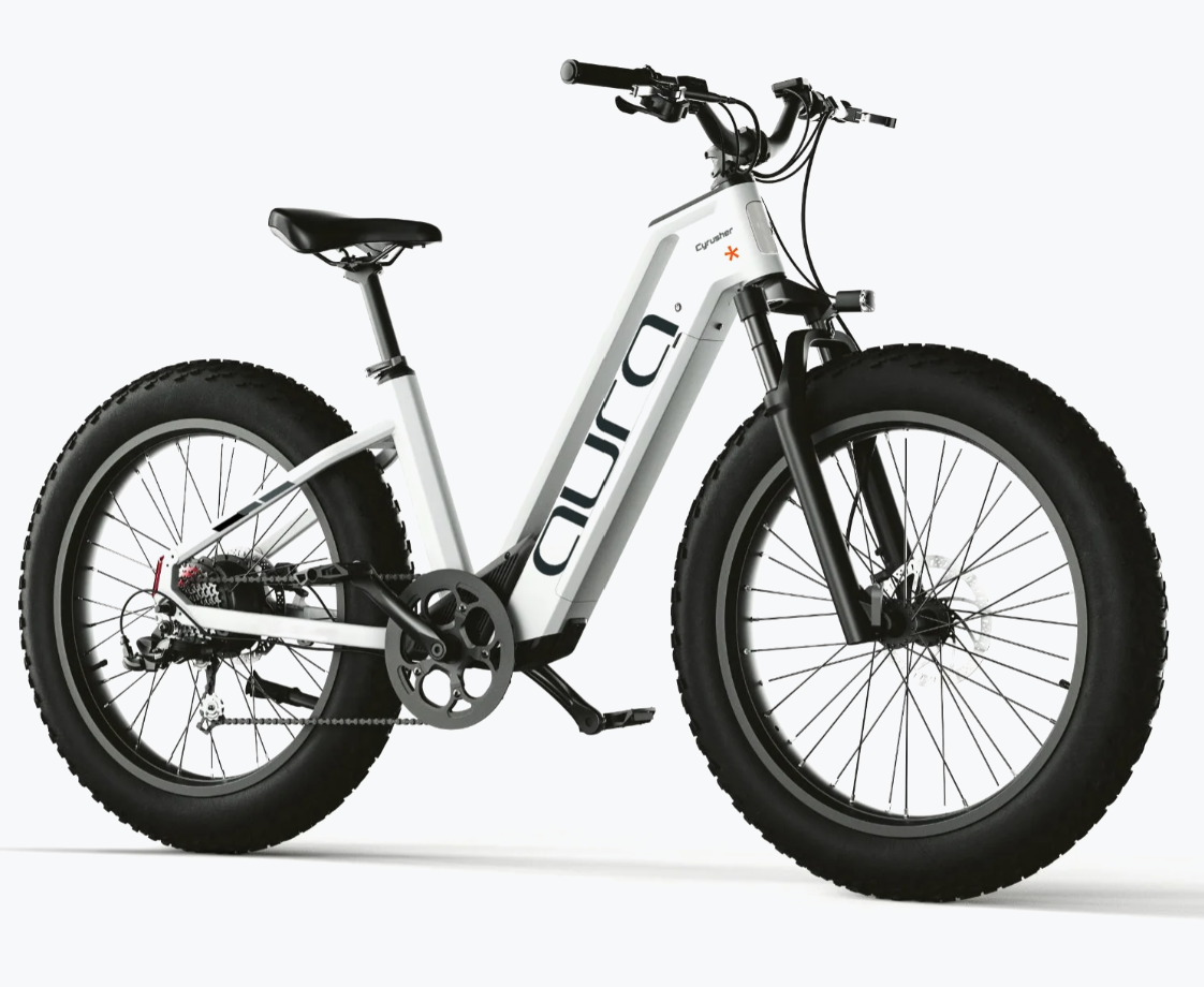 Aura Step-Through Fat Tire Ebike by Cyrusher