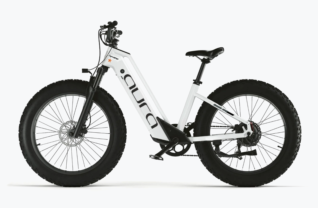 Aura Step-Through Fat Tire Ebike by Cyrusher