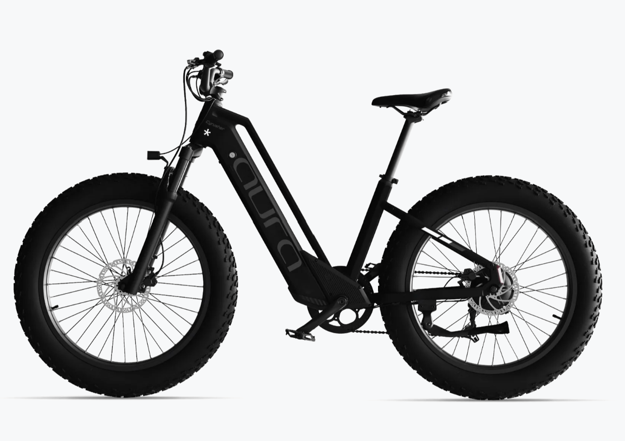 Aura Step-Through Fat Tire Ebike by Cyrusher