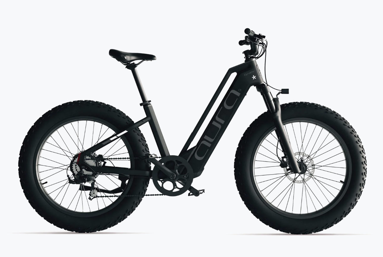 Aura Step-Through Fat Tire Ebike by Cyrusher