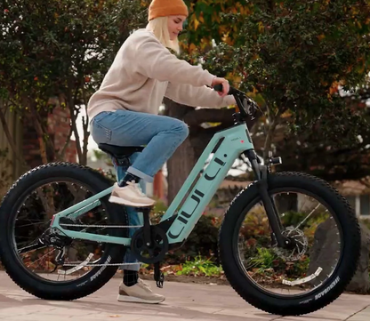 Aura Step-Through Fat Tire Ebike by Cyrusher