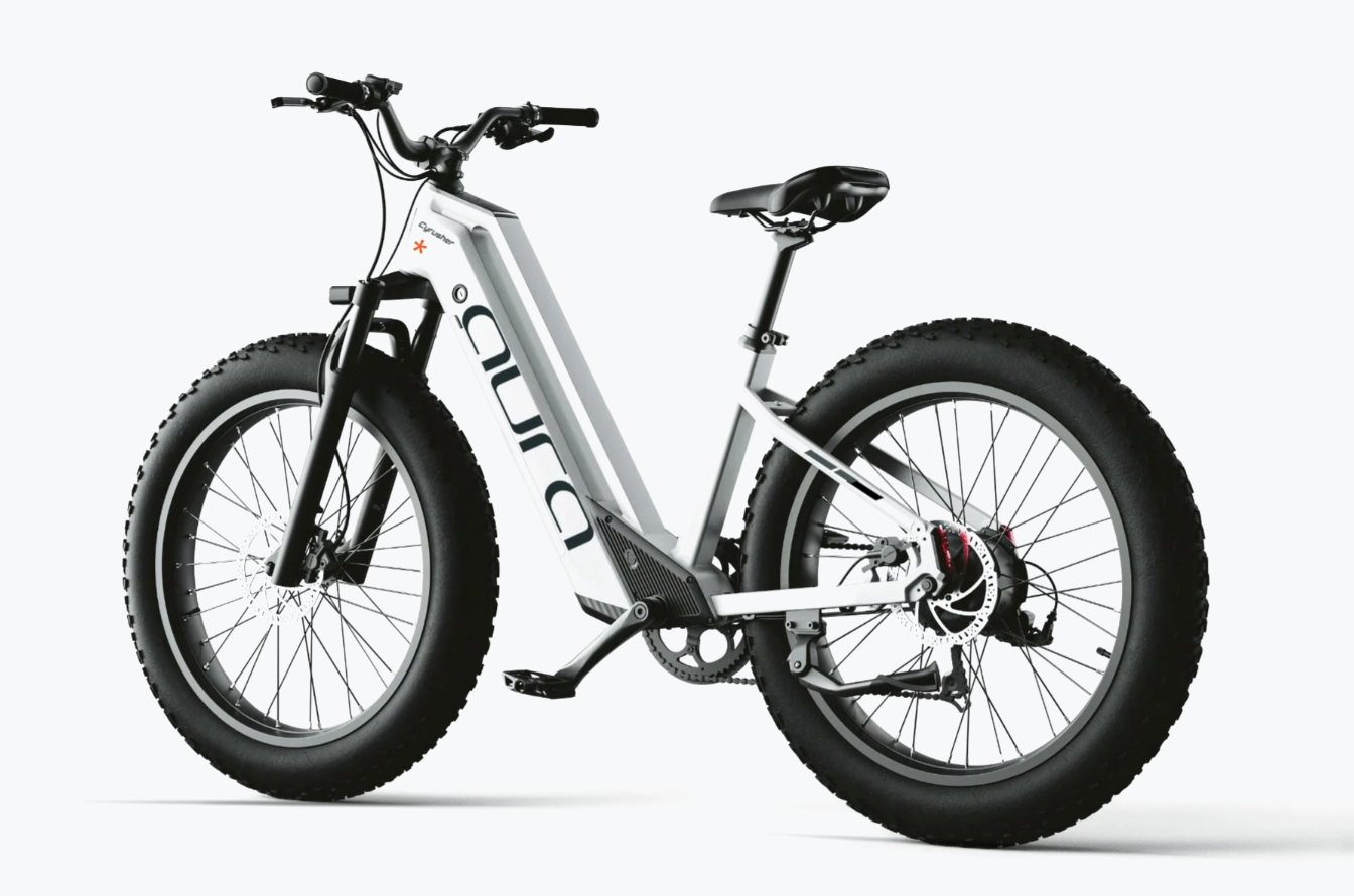 Aura Step-Through Fat Tire Ebike by Cyrusher