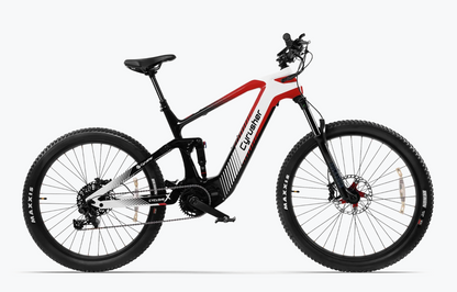 Cyclone X Carbon Fiber Mountain Ebike by Cyrusher