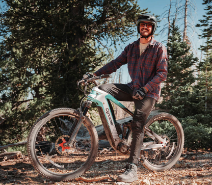 Cyclone X Carbon Fiber Mountain Ebike by Cyrusher