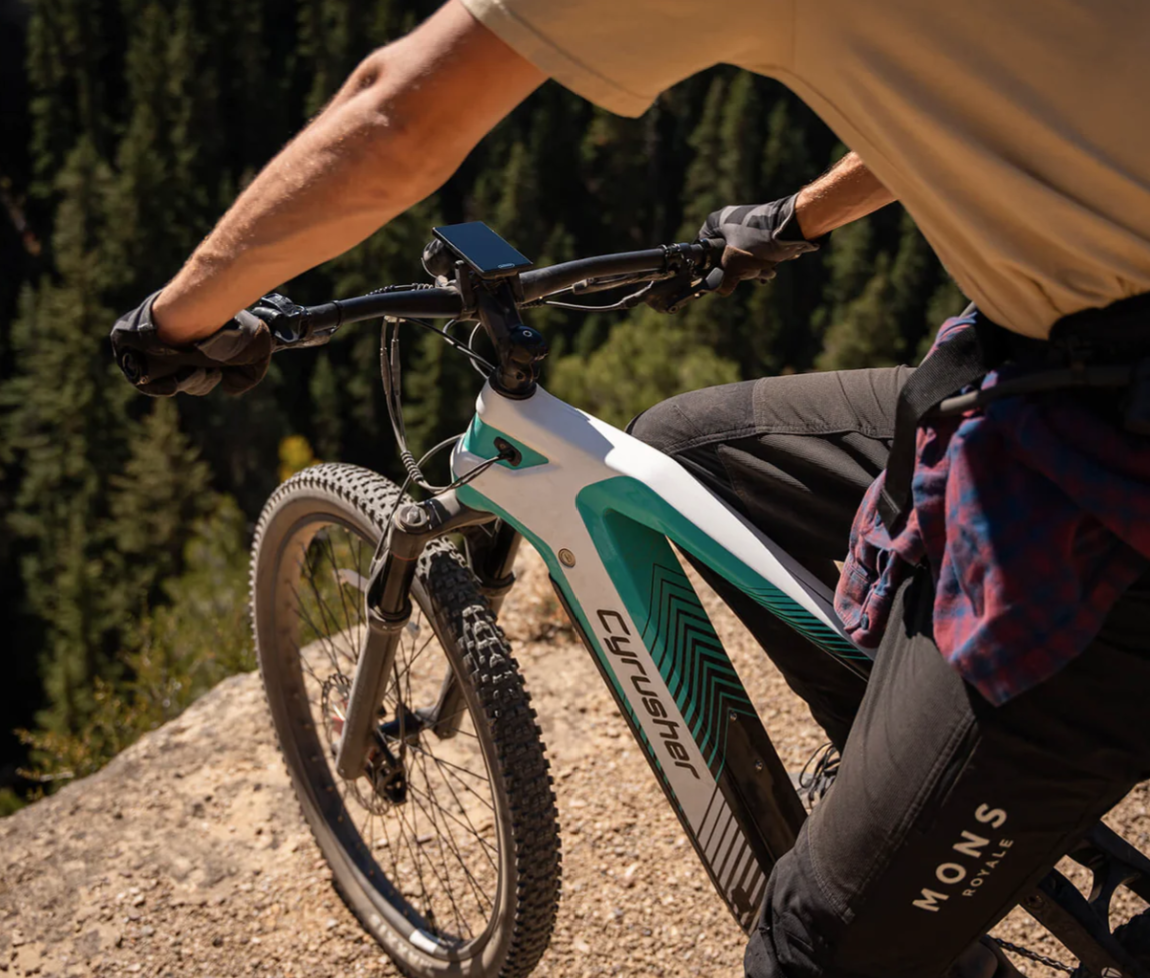 Cyclone X Carbon Fiber Mountain Ebike by Cyrusher