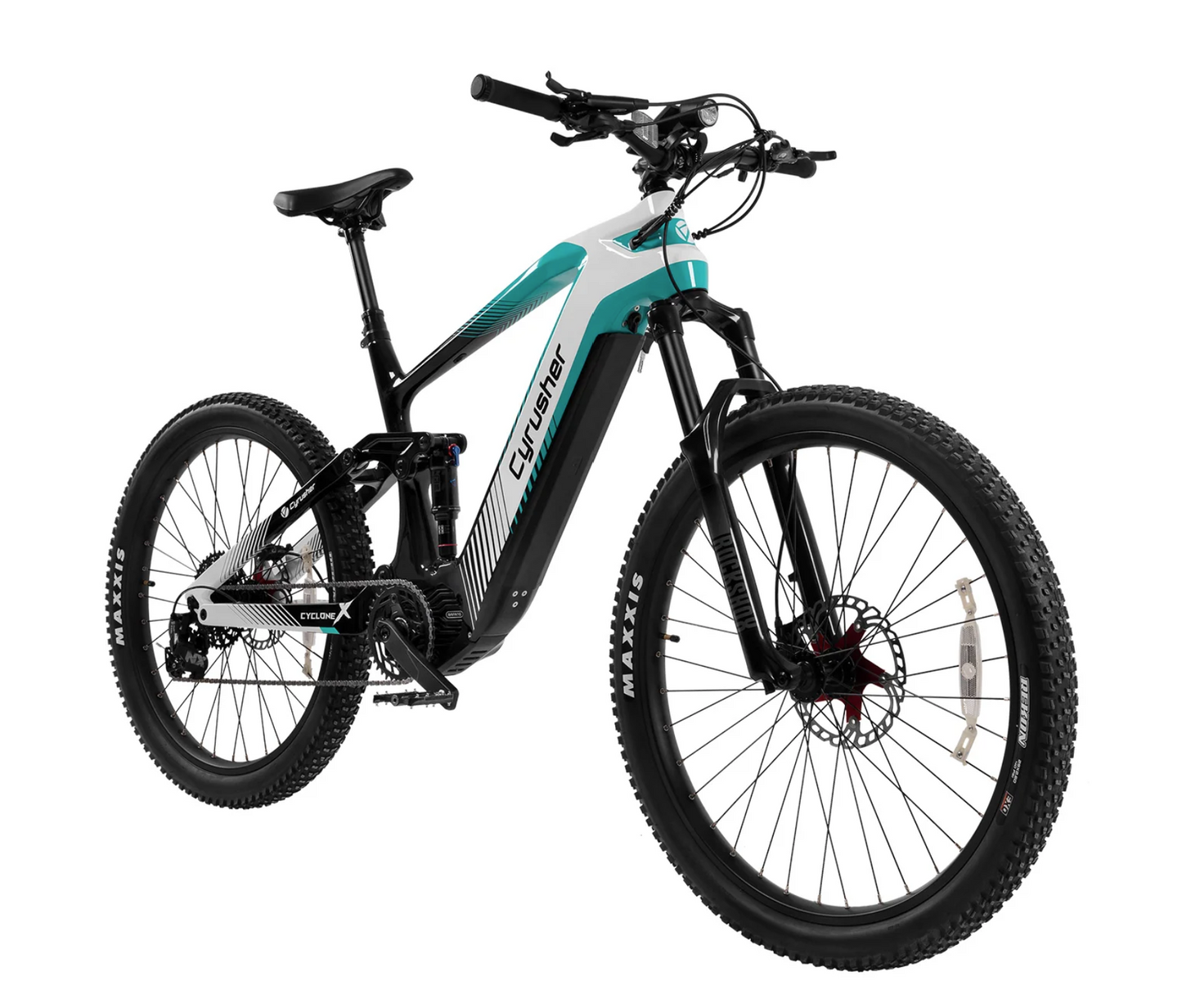 Cyclone X Carbon Fiber Mountain Ebike by Cyrusher