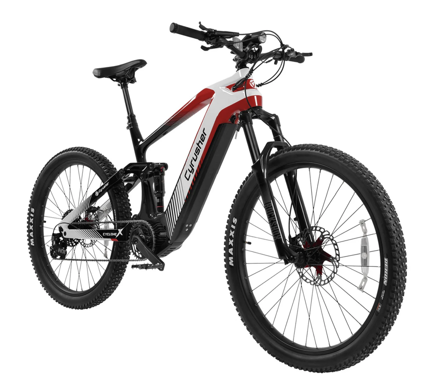 Cyclone X Carbon Fiber Mountain Ebike by Cyrusher