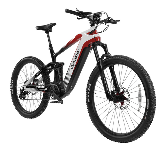 Cyclone X Carbon Fiber Mountain Ebike by Cyrusher