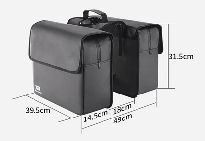 Double Pannier Rear Rack Bag - SR200
