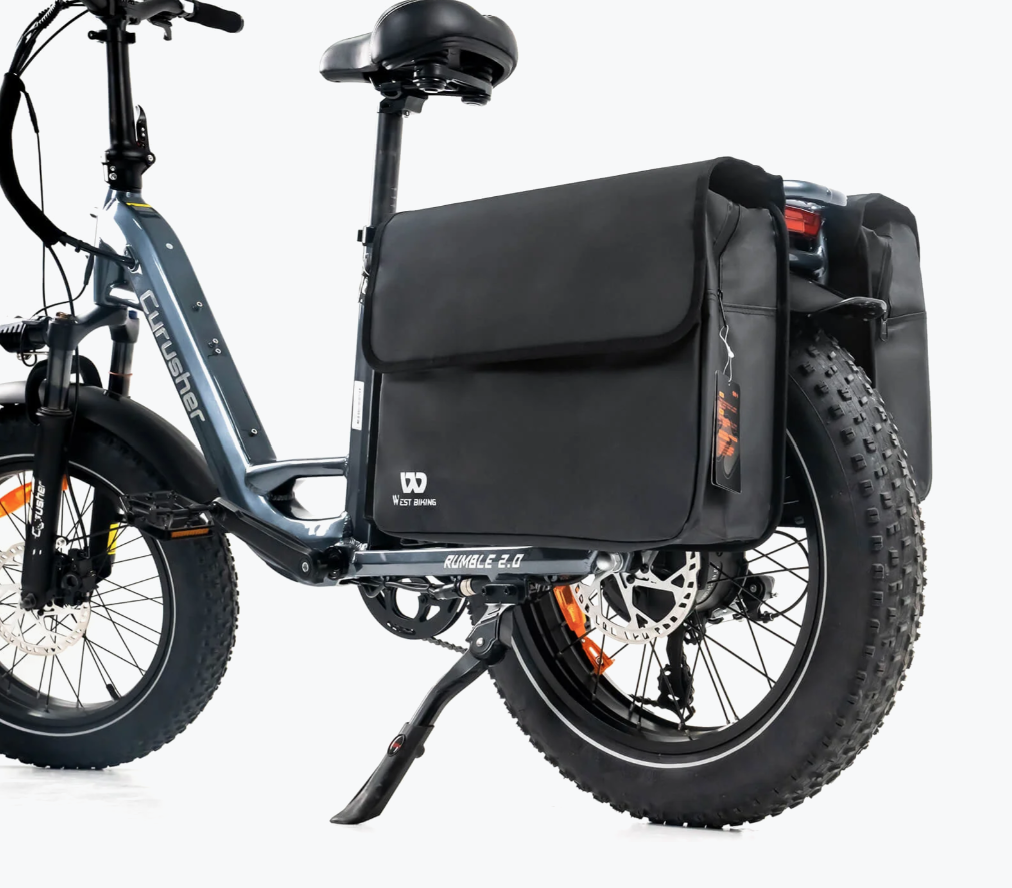 Double Pannier Rear Rack Bag - SR200