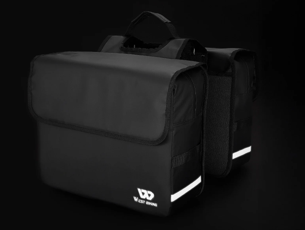 Double Pannier Rear Rack Bag - SR200