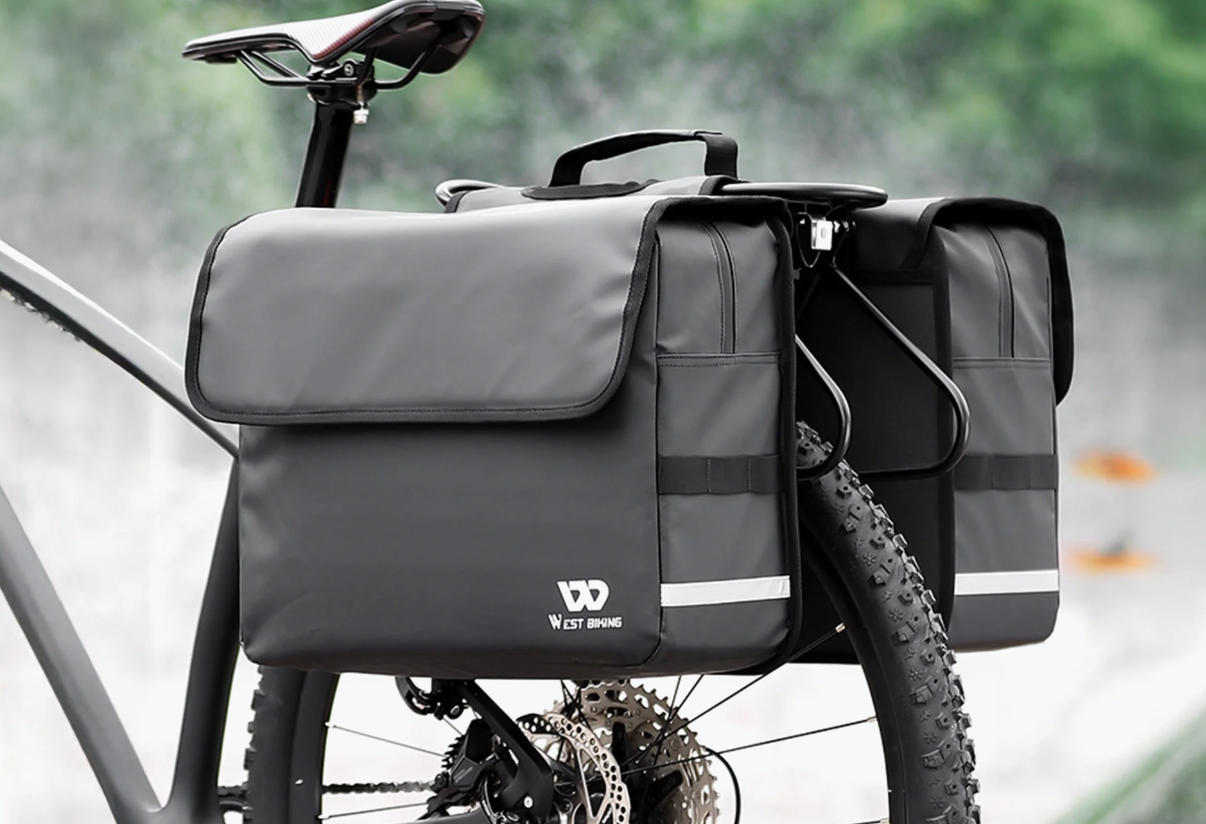 Double Pannier Rear Rack Bag - SR200