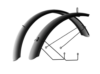 Fender and Rack for Aura Ebike by Cyrusher