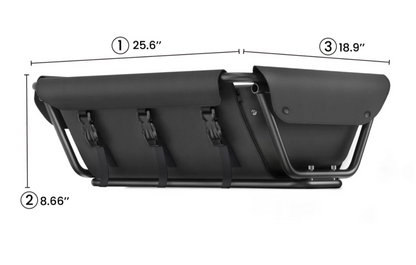 Back Basket or Handrail for Safely bringing the kids