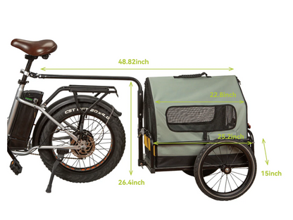 Pet Bike Trailer by Nakto