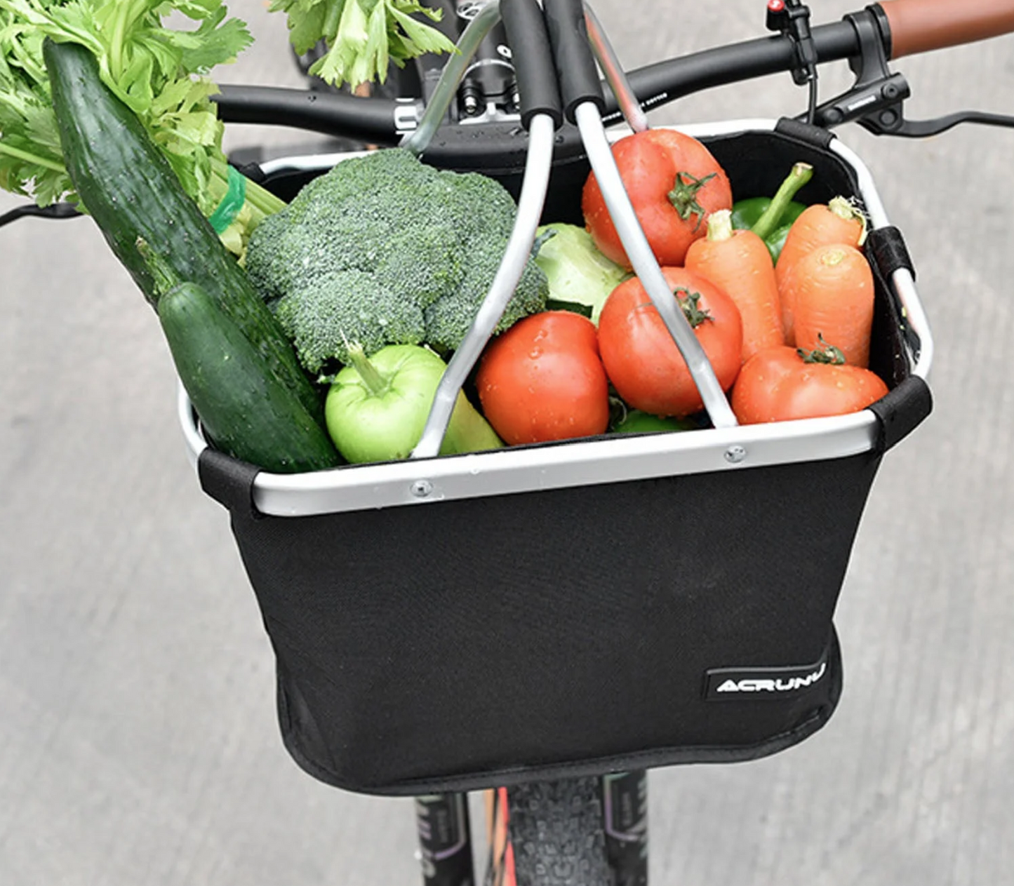 Quick Release Front Basket for Sonder and Rumble ebikes by Cyrusher