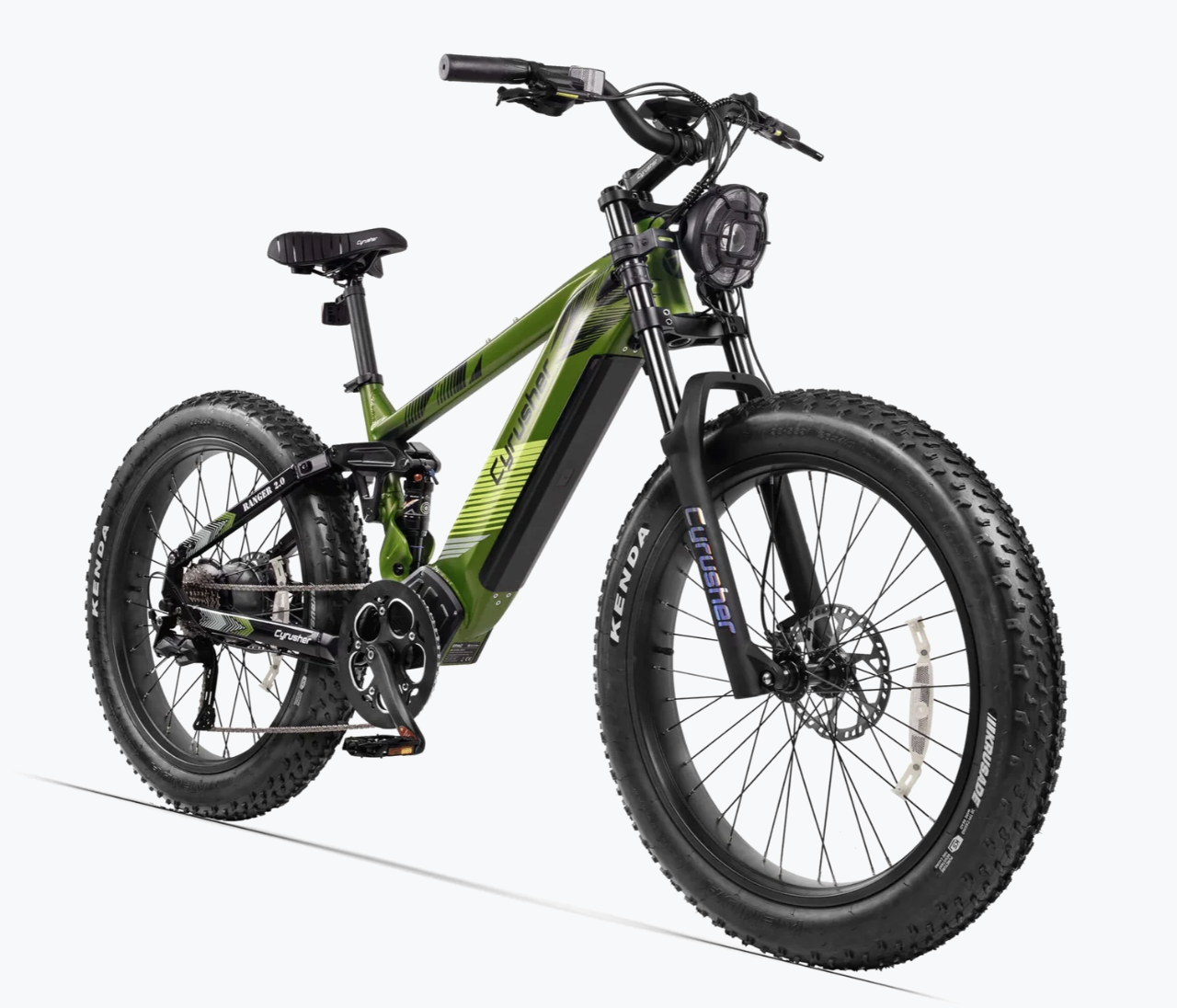 Ranger 2.0 All Terrain  Fat Tire E-Bike by Cyrusher