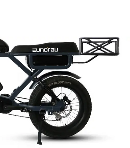 Rear Rack and Basket Kit specific to Flash Ebikes by Eunorau