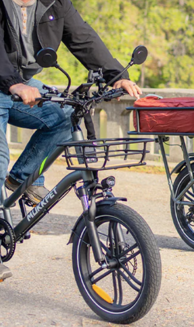 Rearview mirror set for Mukkpet ebikes