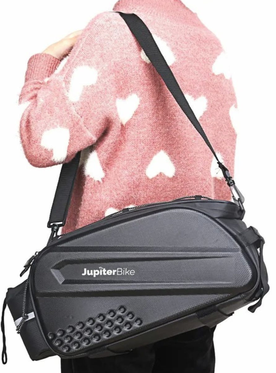 Waterproof Bicycle Trunk Bag for all Rear Racks by Jupiter